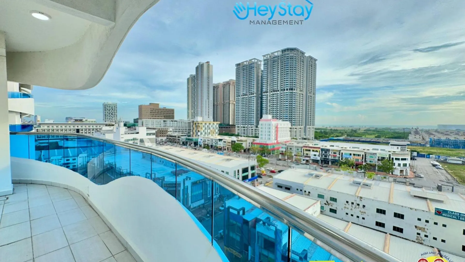 아파트 Thewave Residence By Heystay Management 말라카